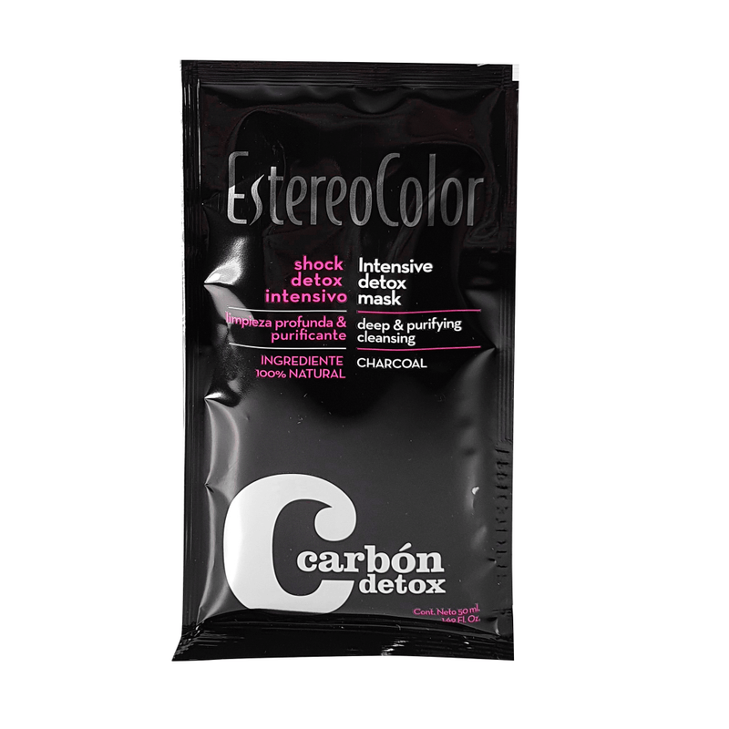 Estereo Color Mascarilla Sachet #Carbon detox