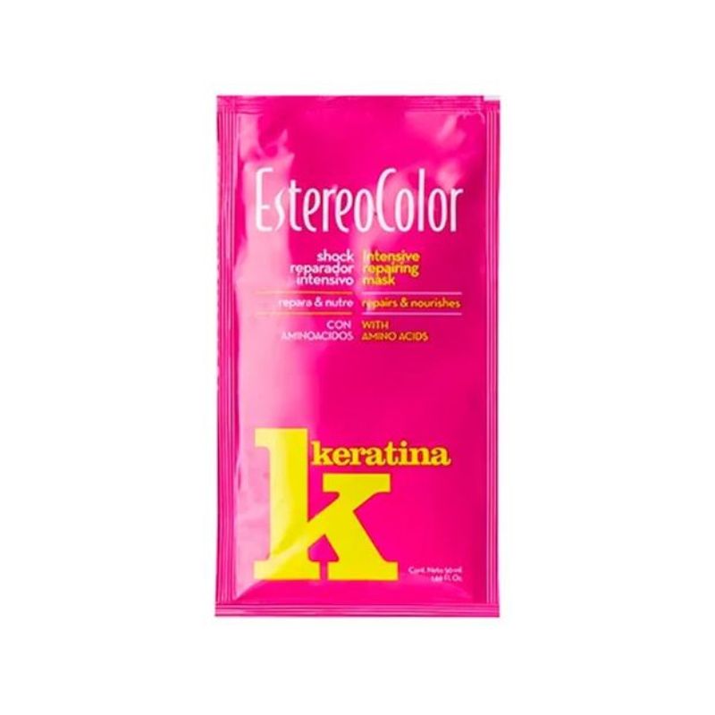 ESTEREO COLOR MASCARILLA SACHET 50ml #KERATINA